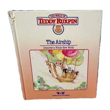 The World of Teddy Ruxpin "The Airship" Book World of Wonder Vintage issued 1985