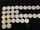 Lot of 30 Kennedy Half Dollars 40% Percent Silver 1965-1969, nice readable