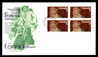 Mayfairstamps Canada FDC 1972 block Comtede Frontenac 300th anniversary kingswoo