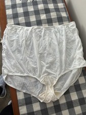 Vintage SearVERY IMPRESSIVE PANTIES Sears 10 Hips 45-48 Sheer Nylon Granny Shiny