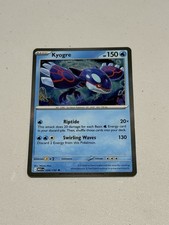 Pokemon Kyogre Holo Mega Evolution 34/132 Legendary TCG Card NM Condition
