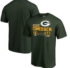 Green Bay Packers The Comeback T-Shirt - Green 4XL