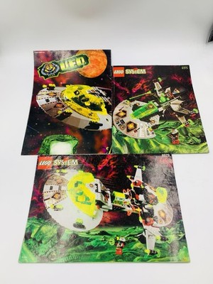 Lego System U.F.O. Bauanleitungen (instructions) plus Poster 1997 space 6915 697