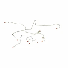 Front Brake Line Kit Fits Ford Ranger 2002-2003 w/ 4WD AWABS Stainless TKT0242SS