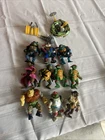 Vintage Teenage Mutant Ninja Turtles Action Figures Lot Of 9, 1988 1989