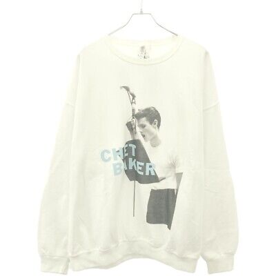 WACKO MARIA 22SS CHET BAKER CREW NECK SWEAT SHIRT TRAINER WACKO MARIA 22SS CHET BAKER CREW NECK SWEAT SHIRT TRAINER