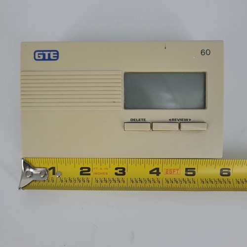 GTE telephone Accessory Caller ID Unit with Manual Phone Number Identification - Zdjęcie 7 z 9