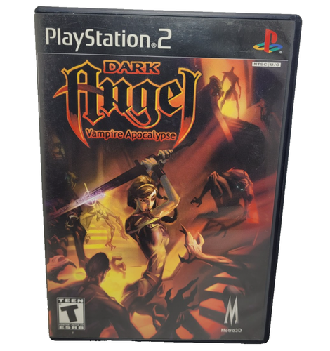 Dark Angel: Vampire Apocalypse (Sony PlayStation 2 - PS2, 2001)