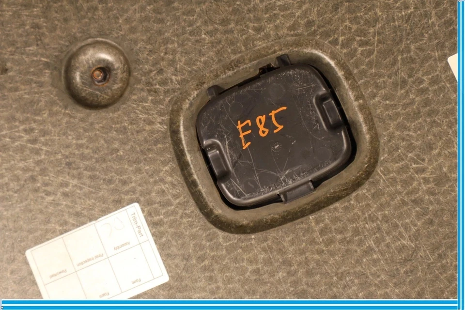 07-10 Jaguar XK XKR X150 maletero trasero maletero piso alfombra carga 6W8345455AE fabricante original Foto 4 de 4