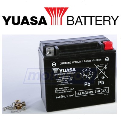 Yuasa Factory Activated Maintenance Free Battery for 2004-2007 Ski-Doo MX Z rh