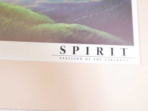 DREAMWORKS SPIRIT STALLION OF THE CIMARRON SPECIAL EDITION LITHOGRAPH WITH COA. - Picture 12 of 12