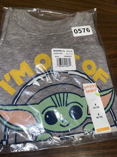 Boys 4 Jumping Beans® The Mandalorian "I'm Out of This World" The Child Tee - Picture 2 of 5