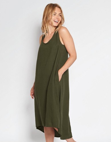 fat face linen dress