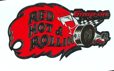 NEW Vintage Snap-on Tools Snap on Tool Box Sticker HotRod Decal