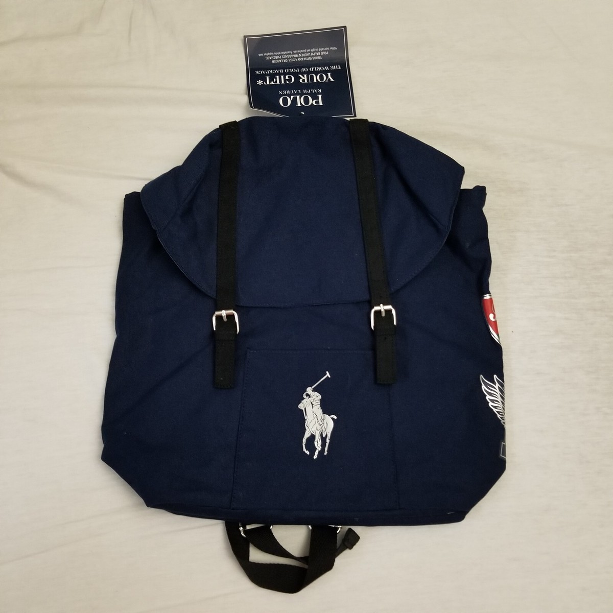 【RALPH LAUREN】新品・未使用 トラベルバッグ 非売品 ネイビー 中古・古着通販】RALPH LAUREN (ラルフローレン) ボストンバッグ
