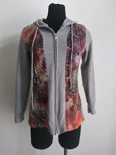 Cubism Women's Size S Abstract Chevron Pattern Jacket
