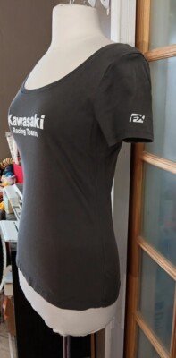 Kawasaki Racing Factory Effex Team T-Shirt Motorcycle Womens ATV