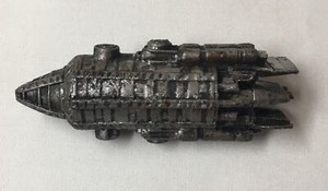 BABYLON 5 Wars Raider Battlewagon lead miniature ~ 3 inches long