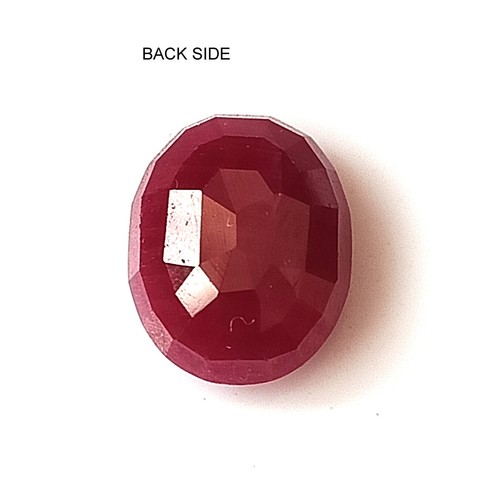 Oval Cut Ruby Natural Ruby Unheated/Untreated Ruby Loose Ruby Gemstone 6.55 Cts - Picture 6 of 7