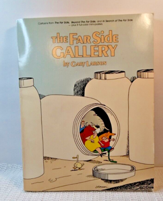 The Far Side Gallery Cartoons Comic Book by Gary Larson 8 colored