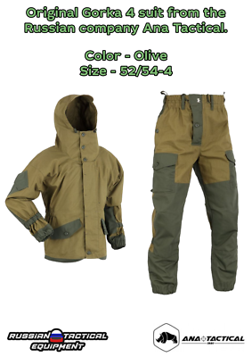 Original Gorka 4 suit from the Russian company Ana Tactical | eBay