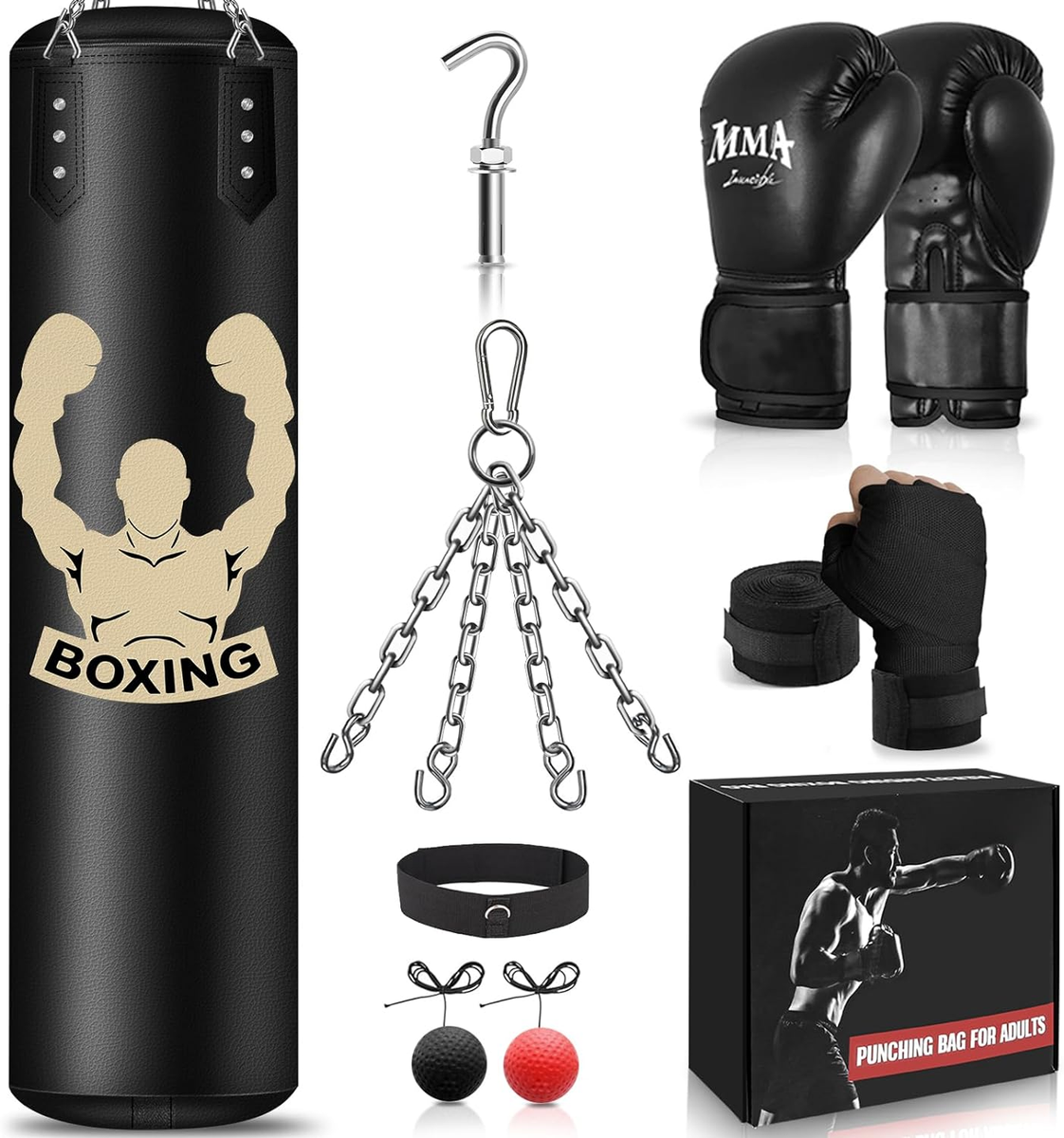 Puching Ball Guantes Para Punching Ball Punching Bag Guantes De