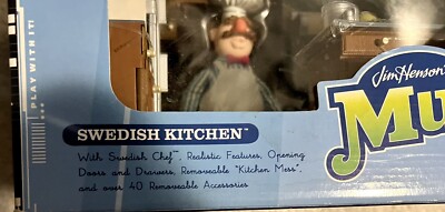 THE MUPPETS CHEF SWEDISH KITCHEN DELUXE PLAYSET JIM HENSON