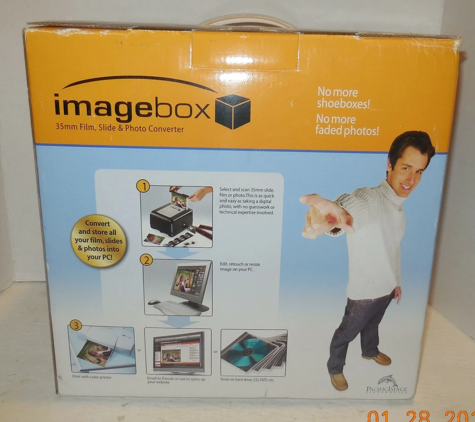 Pacific Imagebox Plus 35mm Film, Slide And Photo Converter Brand New 12MP - Image 3 of 4