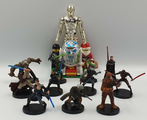FIGURAS MINIATURAS DE STAR WARS FORCE UNLEASHED: DARK TIMES DE HASBRO - JUEGO 3 - Imagen 2 de 8