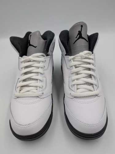 Nike Jordan 5 Retro Kids ‘White Black’ Preschool and Toddler Sizes SHIP FAST - Picture 5 of 6