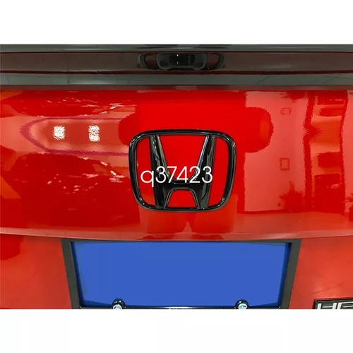 Front Grille & Rear Emblem H+ Steer Black For ACCORD 2018-2022 - Imagen 4 de 6