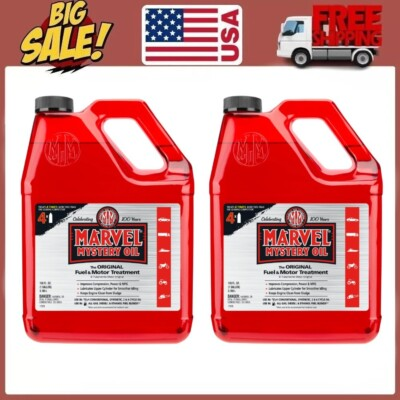 #ad #ad 🔥2 PACK🔥 Marvel Mystery Oil Oil Enhancer and Fuel Treatment 1 Gallon $48.03