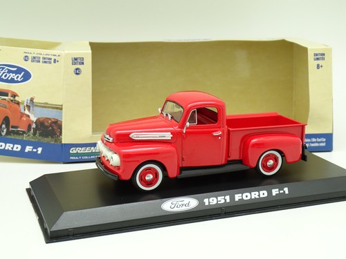 Greenlight 1/43 - Ford F1 Pick Up Rosso 1951