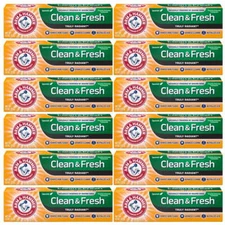 New ARM & HAMMER Truly Radiant Clean & Fresh Toothpaste, 4.3 OZ | 12 PACK *READ*