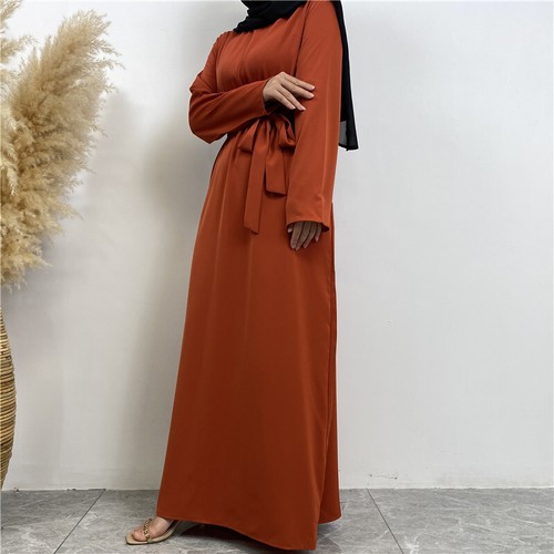 Ramadan Abaya Dubai Women Maxi Dress Muslim Islamic Kaftan Dress Loose Cocktail - Picture 26 of 71