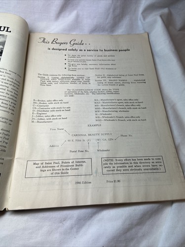 WWII 1946 Saint Paul Whole Sale Buyers Guide Booklet 132p St. Paul MN Minnesota - Picture 5 of 20