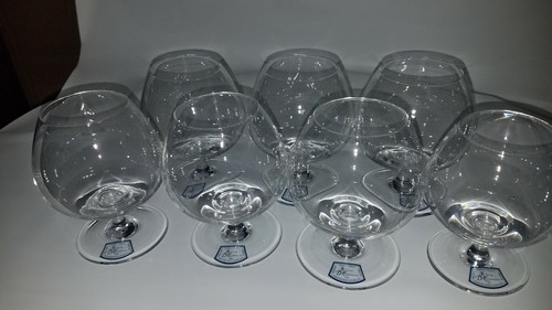 Rare Antique crystal brandy glasses - Cognac Fine by ROYALES DE CHAMPAGNE - Picture 6 of 12
