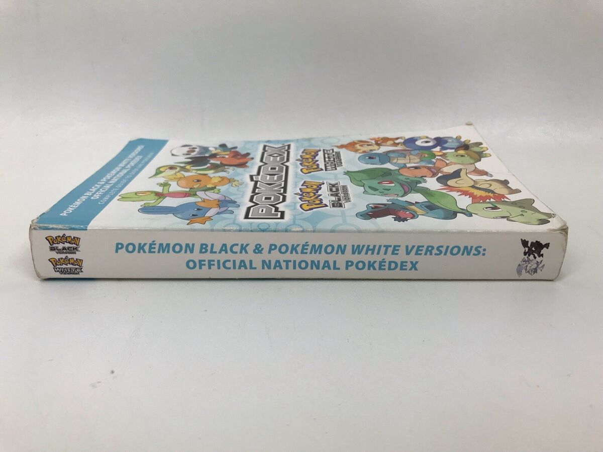 Book POKEDEX BLACK & WHITE VERSIONS Official National Pokedex