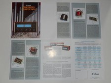 McIntosh MC2155 / MC2255 Amplifier Brochure 6 pages, Specs, Info, Articles