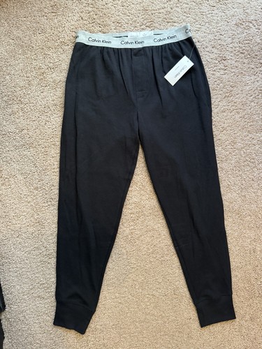 Calvin Klein CK Men Thermal Waffle Lounge Jogger Sleep Pants - Medium