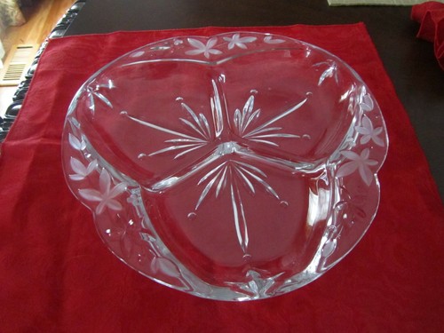 Mikasa Floral Mist 3 Part Divided Server 12 inch GA-A-1 - Picture 2 of 7