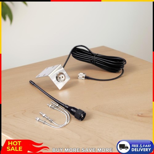 156–163 MHz externe Antenne mit 5 m/16,4 Fuß RG-58-Kabel für Boot, Segelboot, Ya