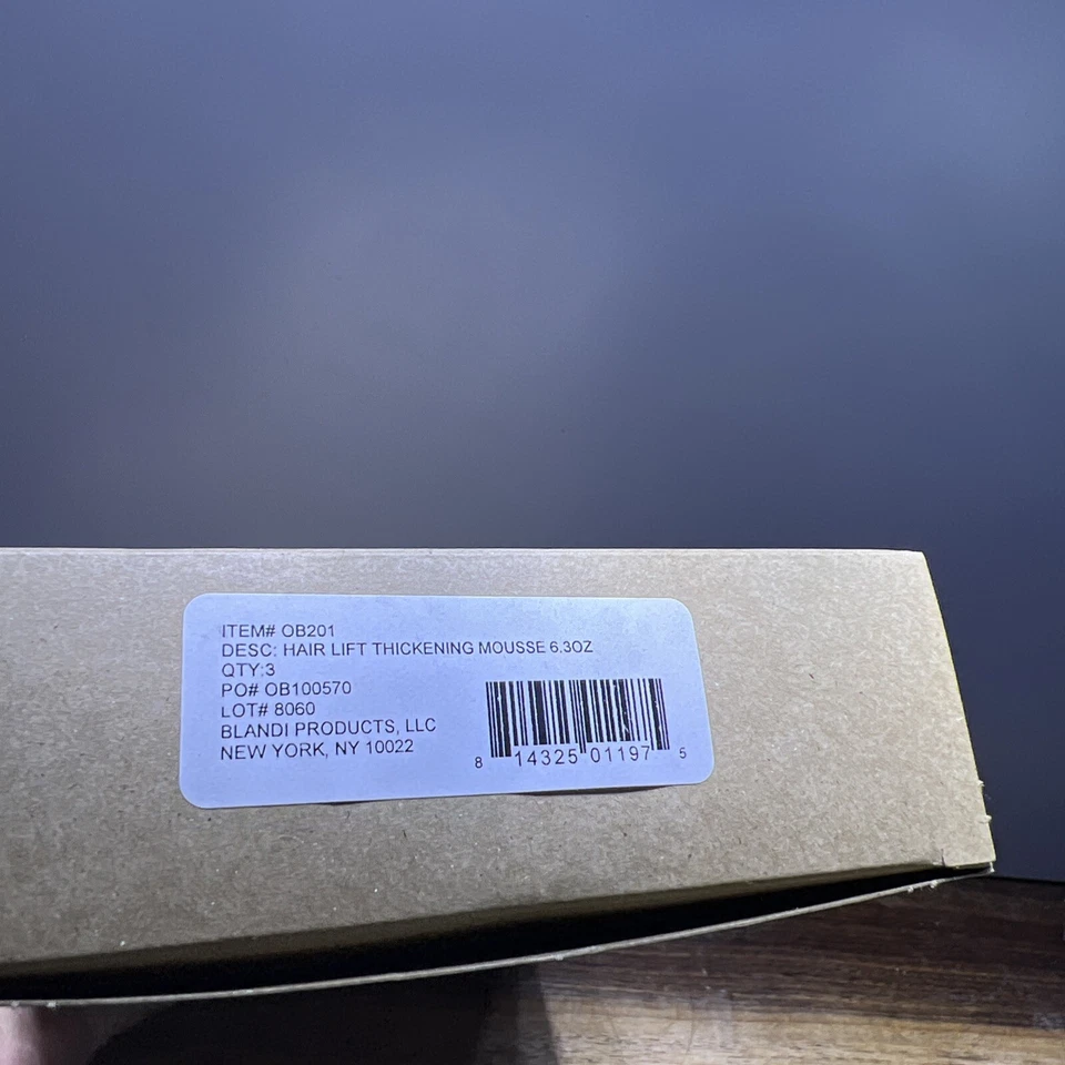 Oscar Blandi Hair Lift Mousse Thickens And Holds 6.3 Oz Lot Of 3 Mousse Lift - Image 4 of 4