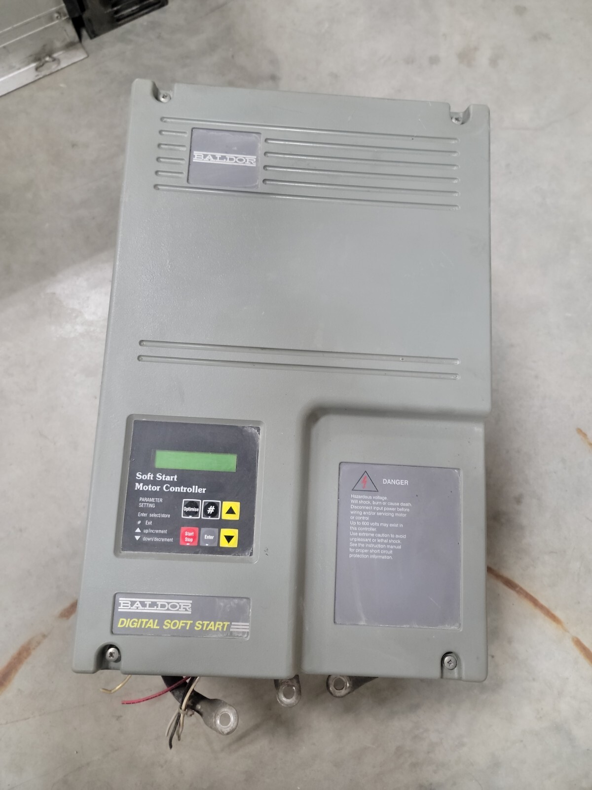Baldor Soft Start VFD 242A 75hp 100hp 200hp 3 Phase Variable Frequency Drive VFD eBay