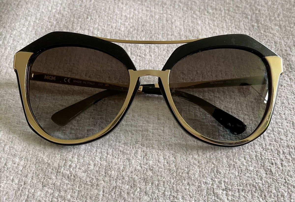 Authentic MCM Butterfly Sunglasses MCM645S 733 Black/Gold  display picture 2