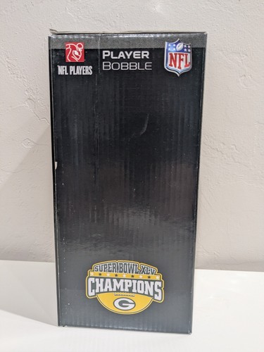 RareNIB Donald Driver Green Bay Packers Super Bowl XLV Ring Base FOCO Bobblehead - Picture 4 of 8
