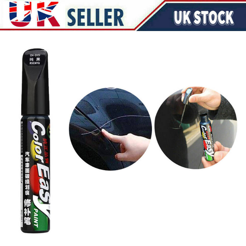 Black Touch Up Pen Auto Paint Repair Pen Car Scratch Remover UK STOCK eBay