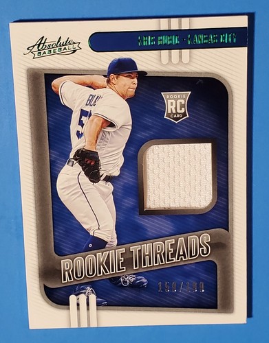 Kris Bubic RC 2021 Panini Absolute Rookie Threads Green /199 RELIC CARD #RT-KB - Bild 3 von 5