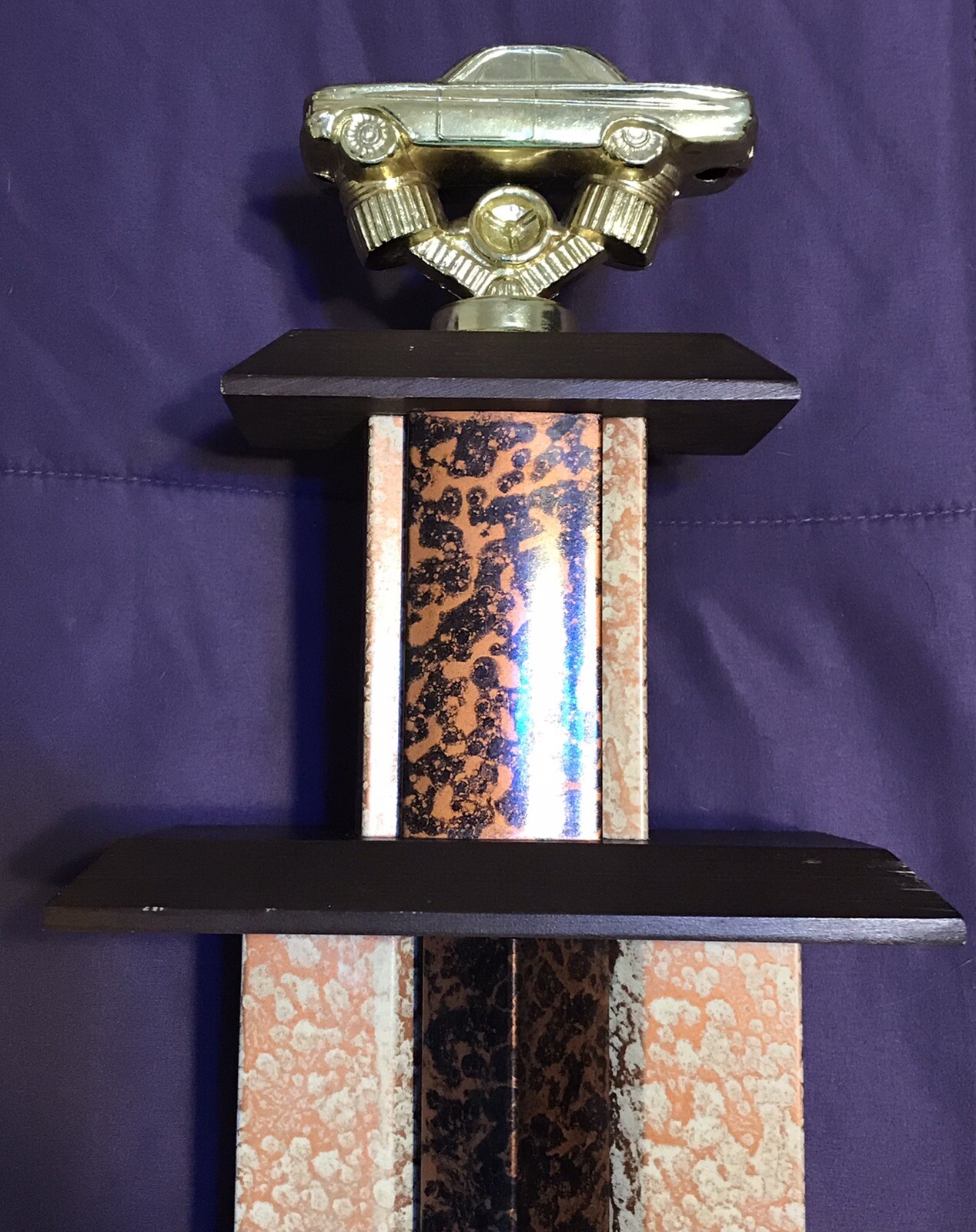 Awesome Vintage 1960’s Minnesota Dragway Tiered Champion Trophy Hoge kwaliteit, originele garantie