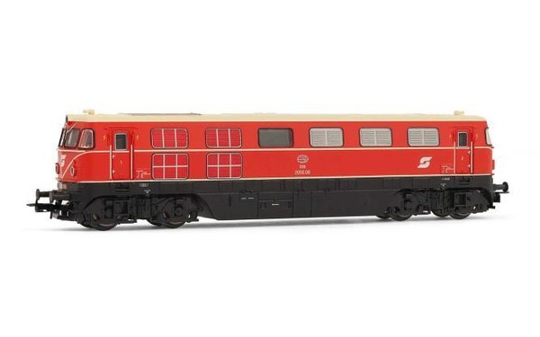 Rivarossi Diesellok Rh 2050, Blutorange, Epoche IV-V,ÖBB, Mit Dcc-Sound HR2816S-image